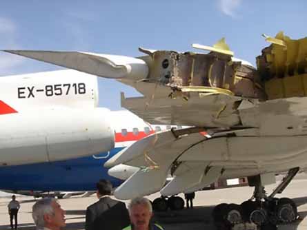 авиакатастрофа 26.09.2006 Ту-154М EX-85718 Алтын Эйр