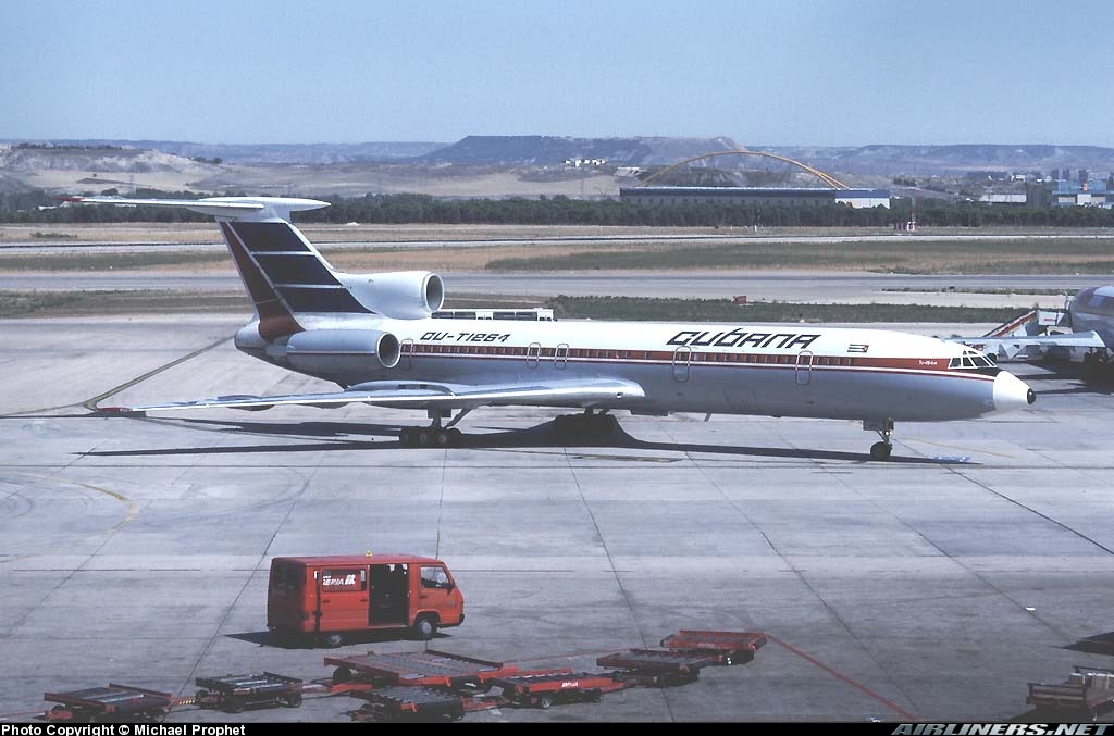 авиакатастрофа 29.08.1998 Ту-154М CU-T1264 Cubana de Aviacion